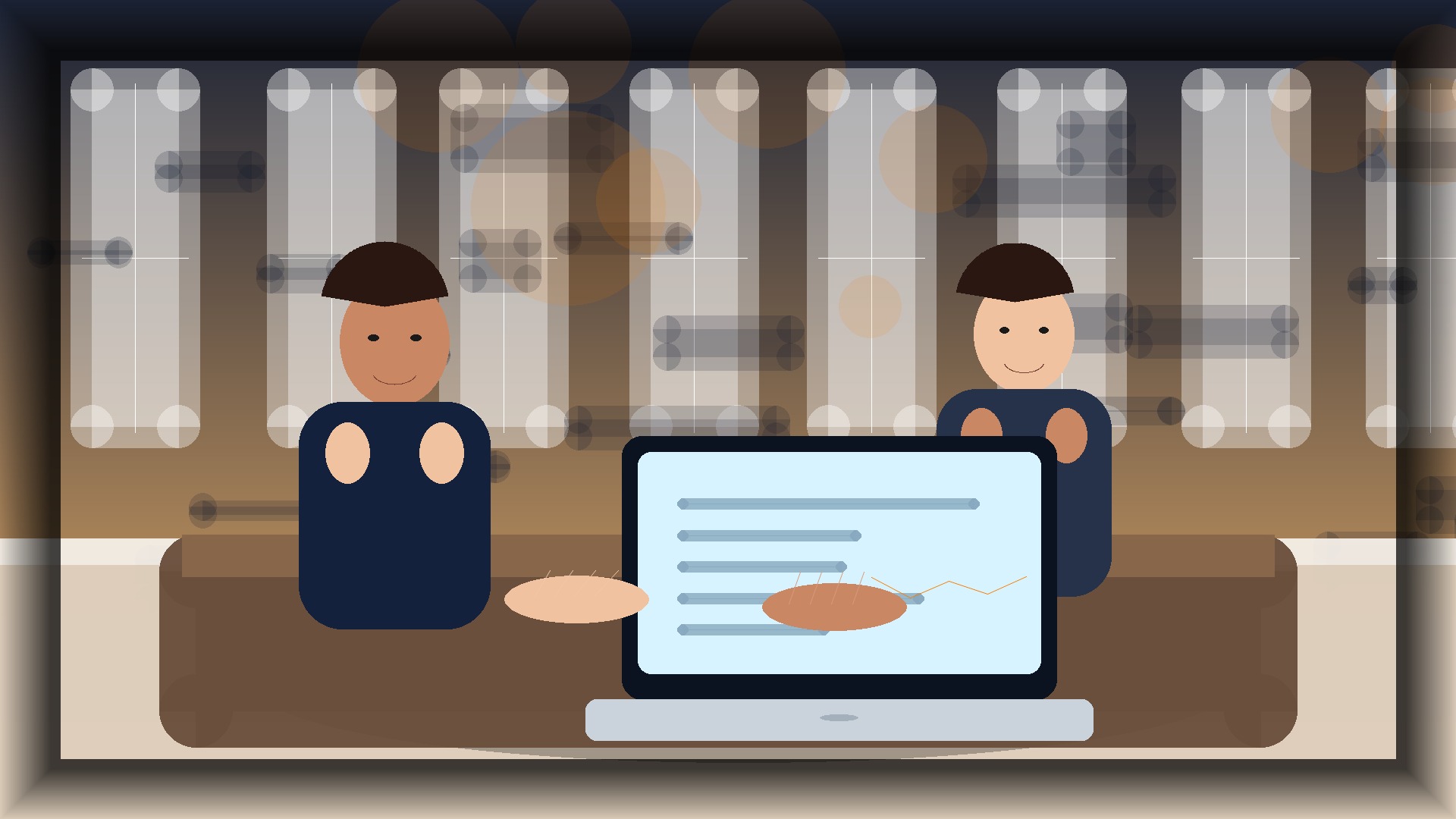 Imagem humanizada relacionada a Desenvolvimento de sites profissionais