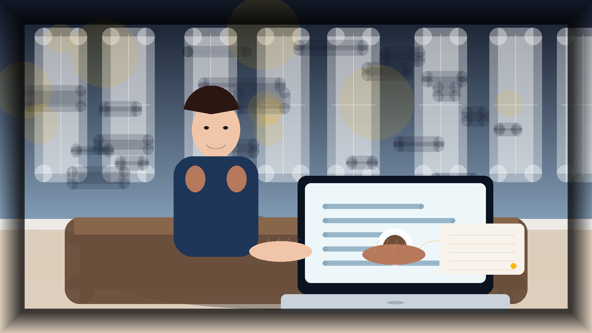 Imagem humanizada relacionada a Marketing digital para pequenas empresas