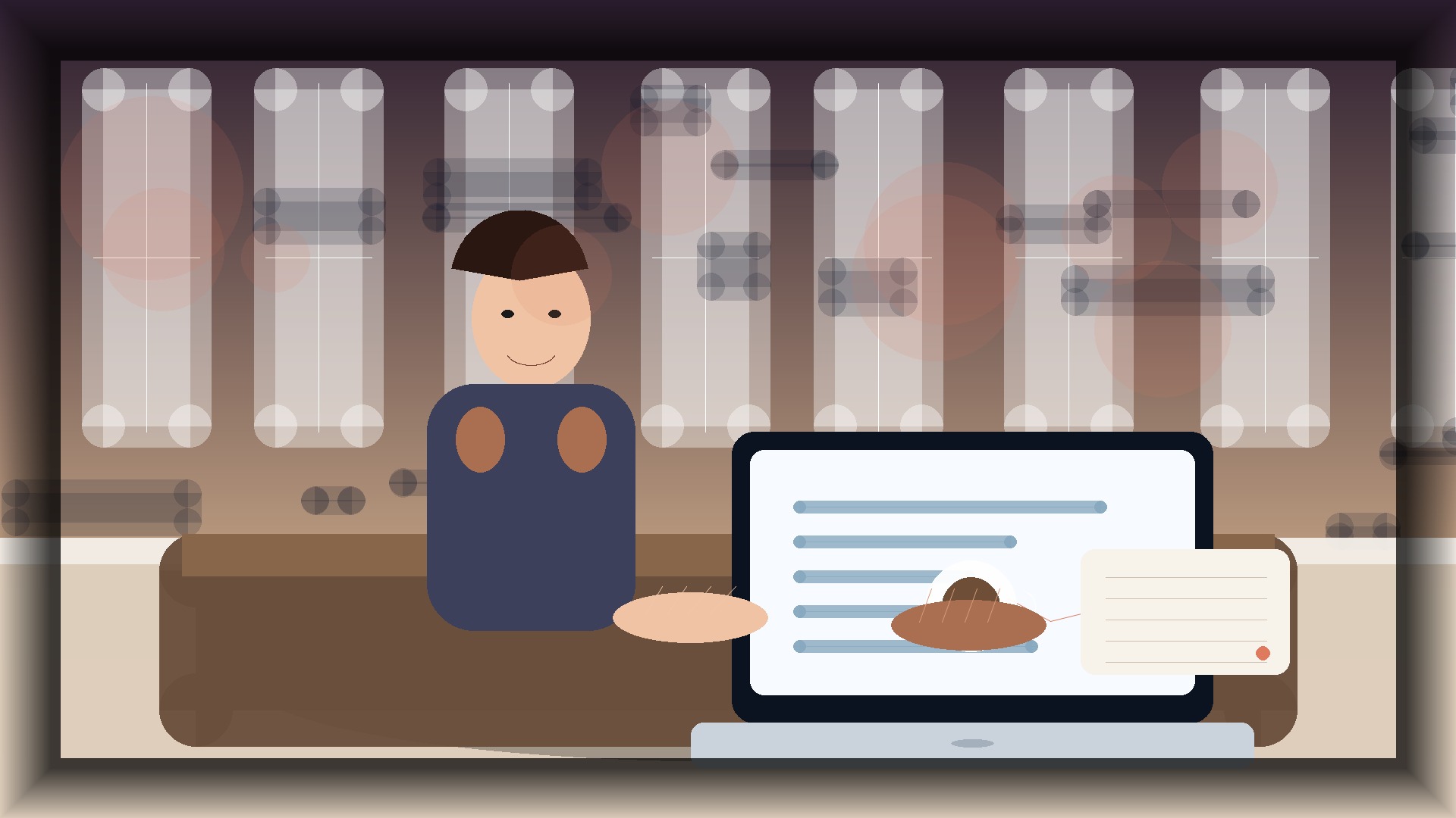 Imagem humanizada relacionada a Mobile first