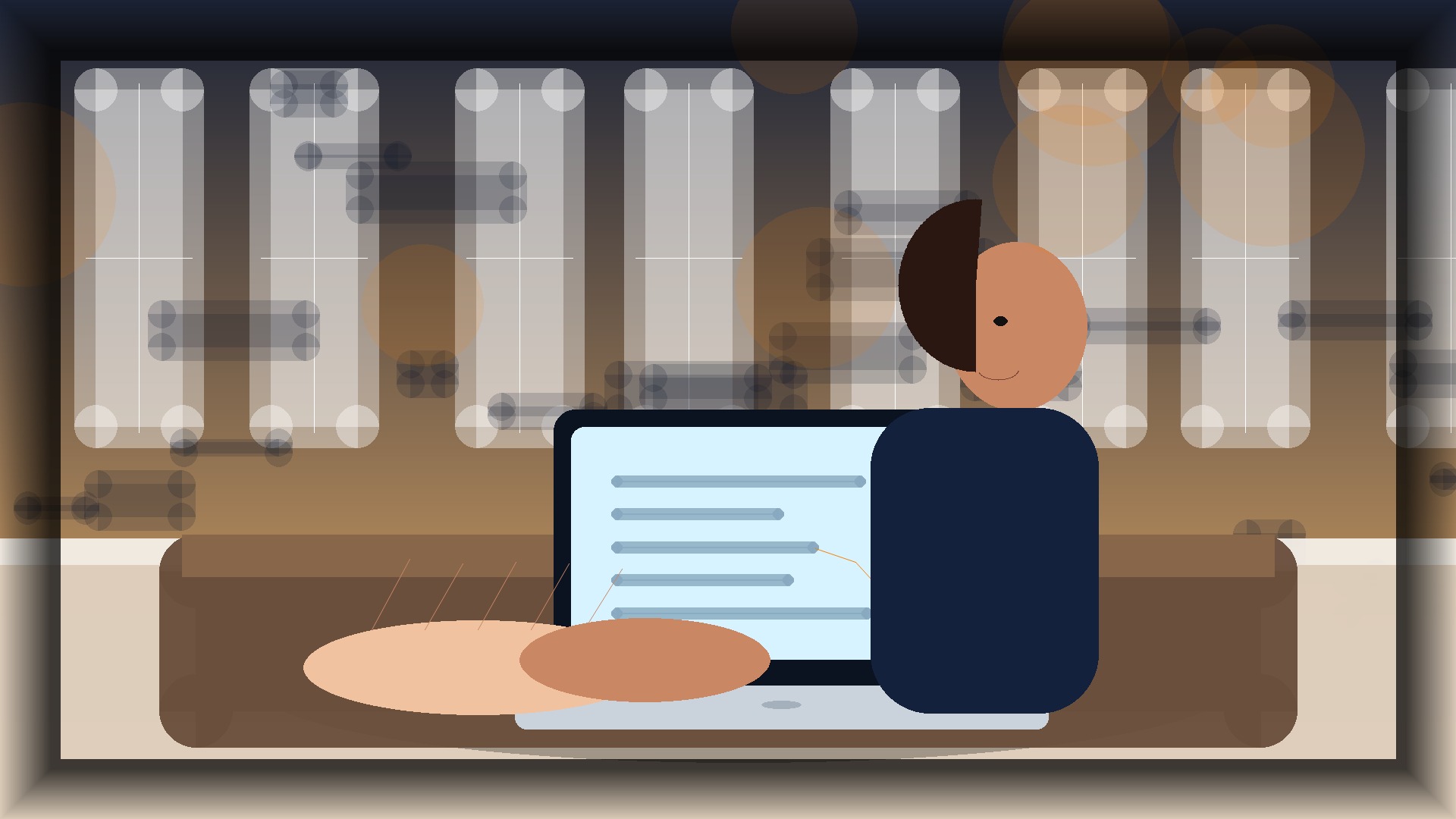 Imagem humanizada relacionada a Manutenção de sites