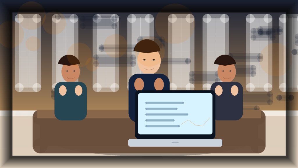 Imagem humanizada relacionada a Domínios e configuração de sites