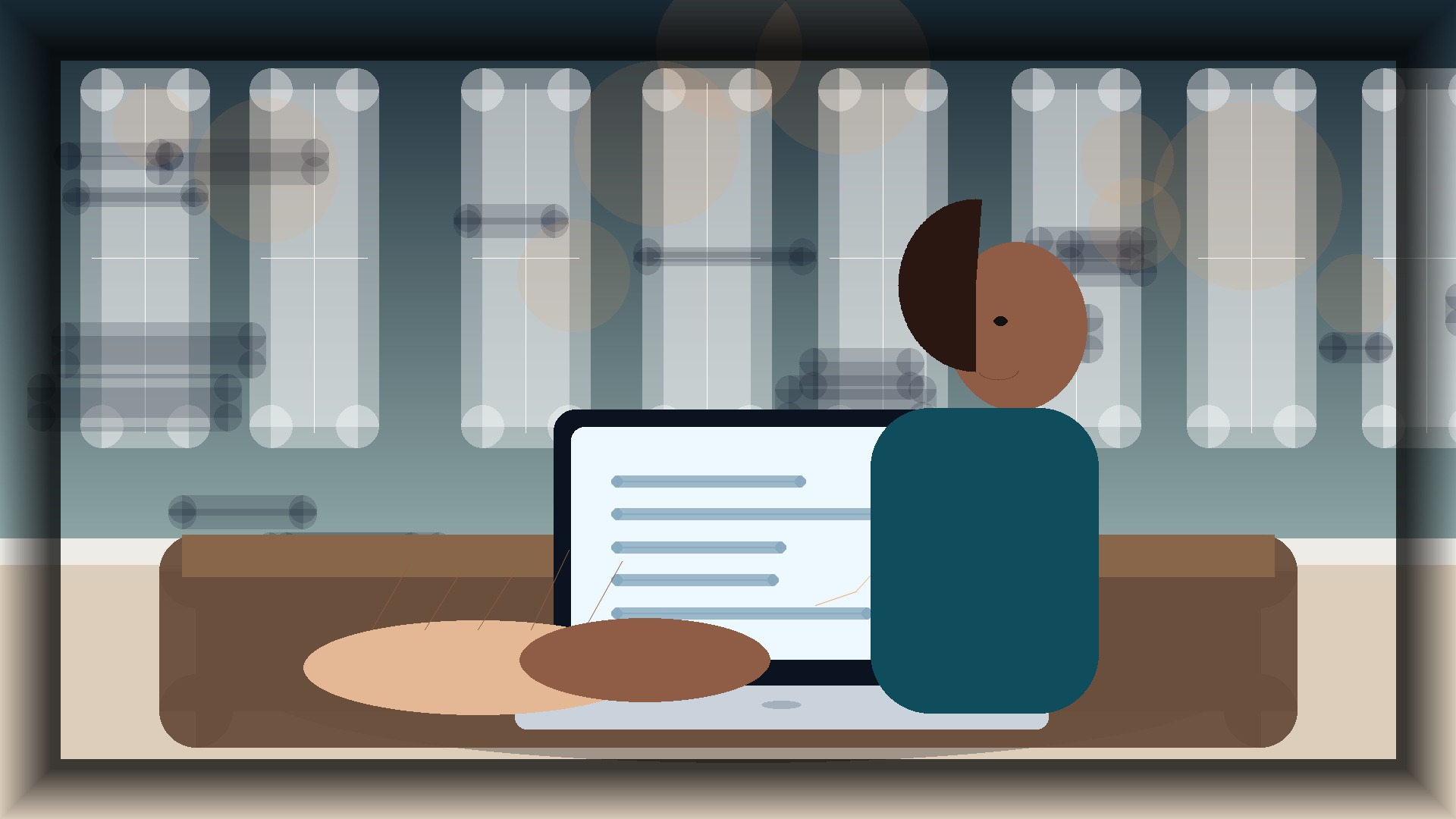 Imagem humanizada relacionada a Google Analytics