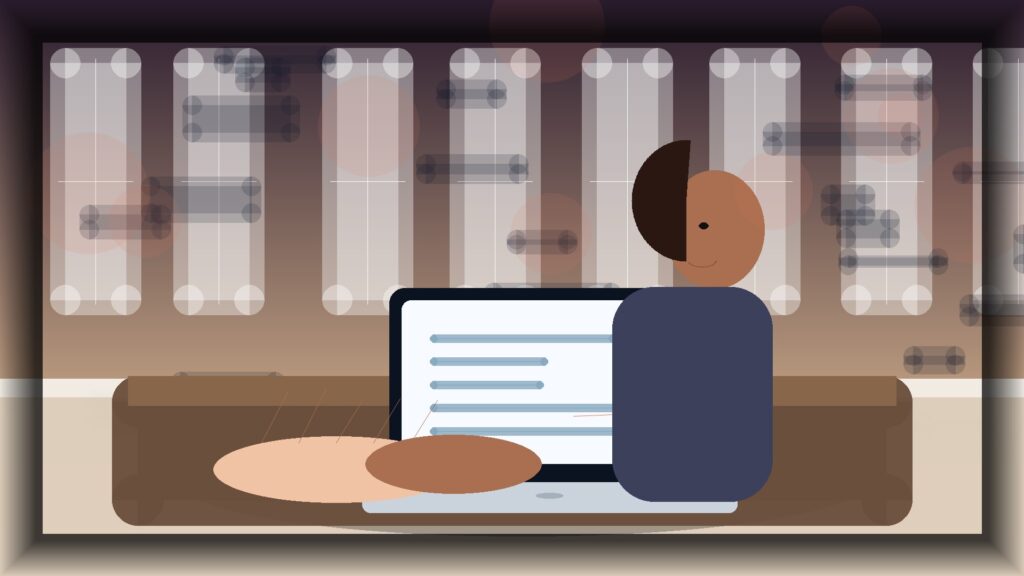 Imagem humanizada relacionada a Inteligência artificial no marketing