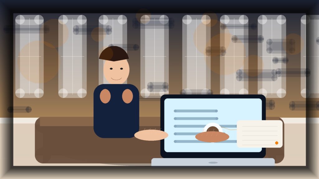 Imagem humanizada relacionada a Design de sites modernos