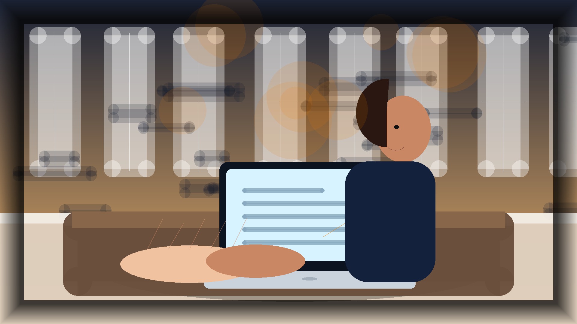 Imagem humanizada relacionada a Marketing digital para pequenas empresas