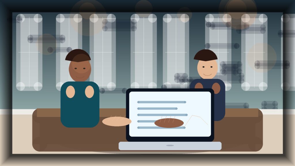 Imagem humanizada relacionada a Criação de conteúdo digital