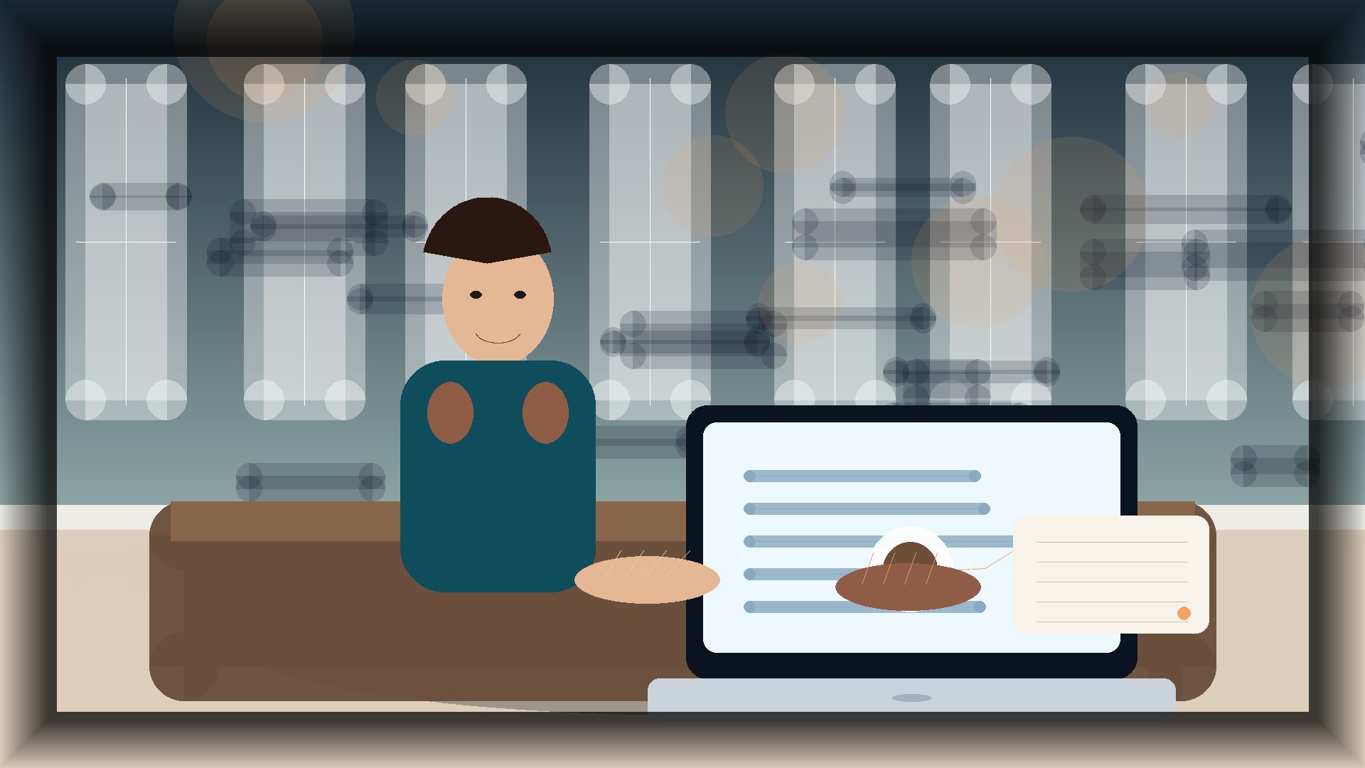 Imagem humanizada relacionada a Temas WordPress para sites institucionais