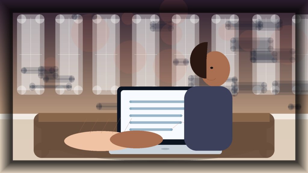 Imagem humanizada relacionada a Marketing digital para pequenas empresas