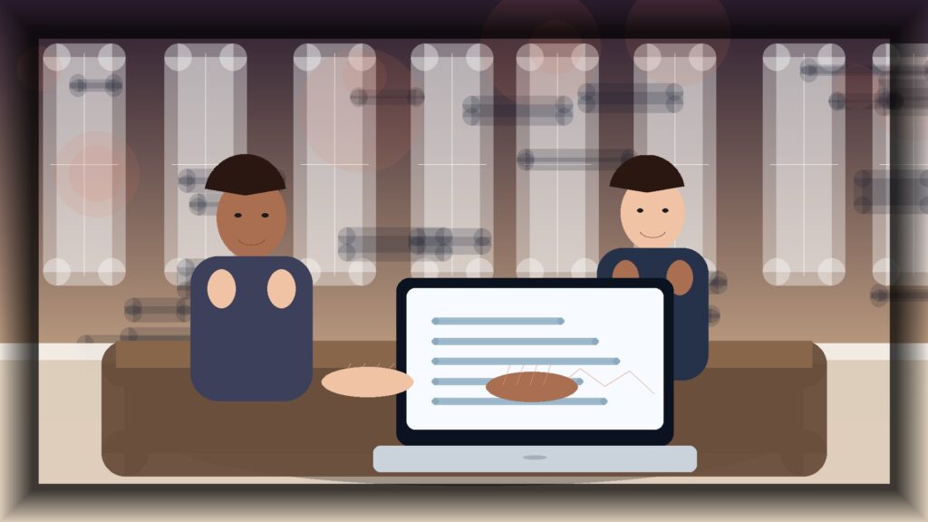 Imagem humanizada relacionada a Copywriting para sites