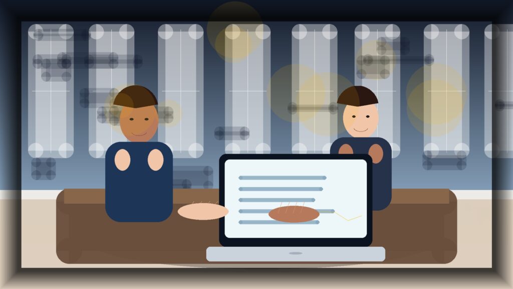 Imagem humanizada relacionada a Segurança em WordPress