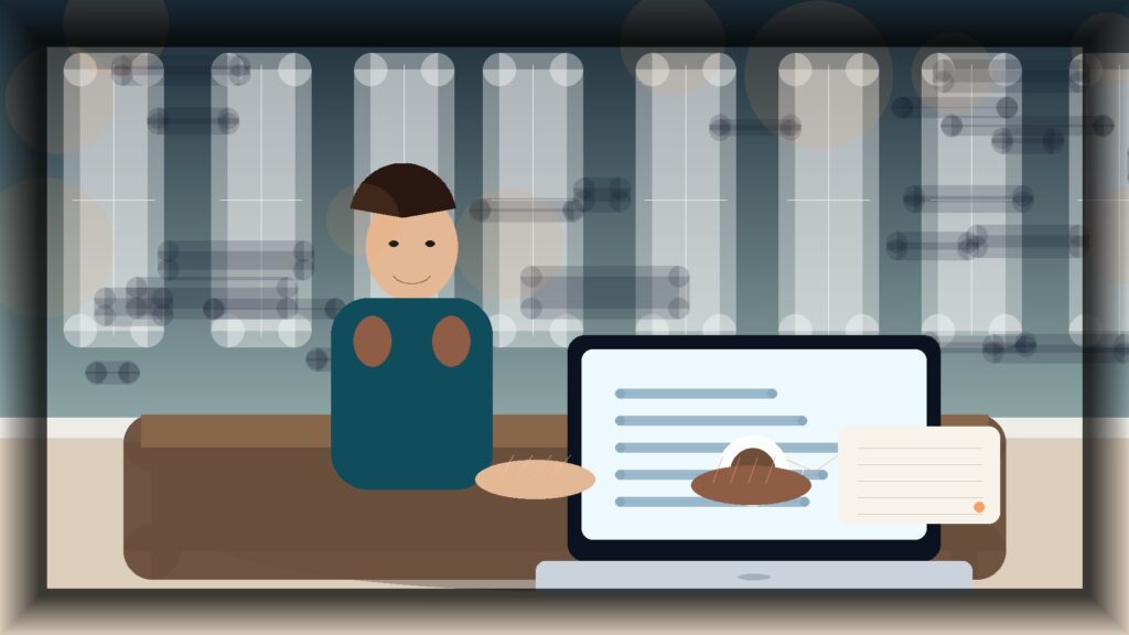 Imagem humanizada relacionada a Marketplaces digitais