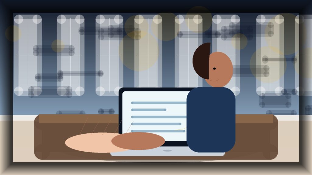 Imagem humanizada relacionada a Inteligência artificial no marketing