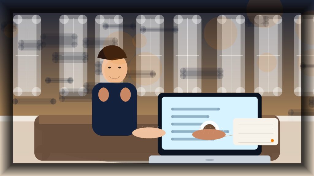 Imagem humanizada relacionada a Social media para negócios