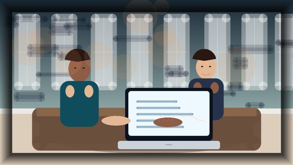 Imagem humanizada relacionada a Mobile first