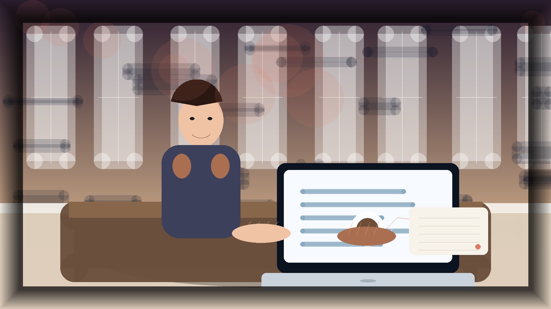 Imagem humanizada relacionada a Google Analytics