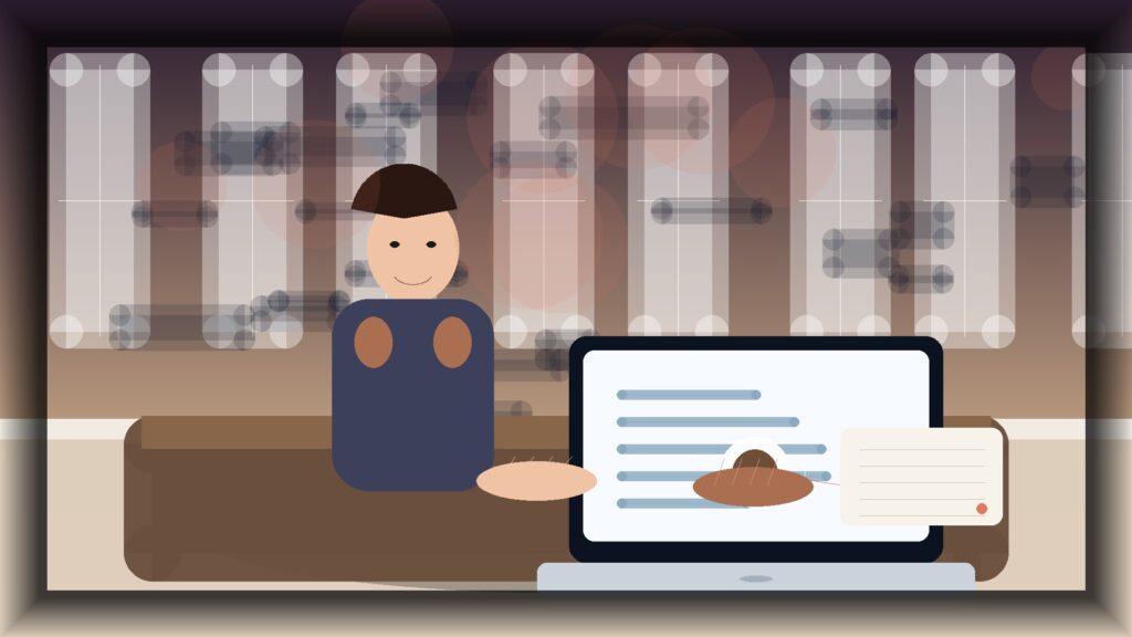 Imagem humanizada relacionada a Dropshipping