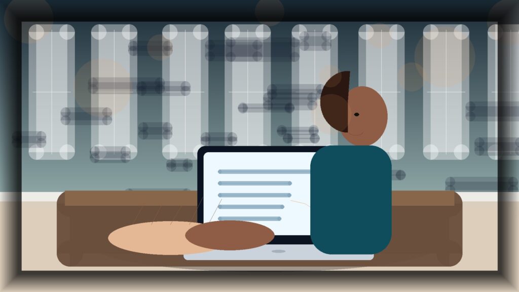 Imagem humanizada relacionada a Meta Ads