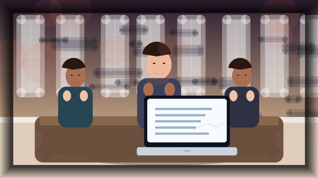Imagem humanizada relacionada a Copywriting para sites