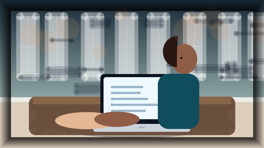 Imagem humanizada relacionada a Mobile first
