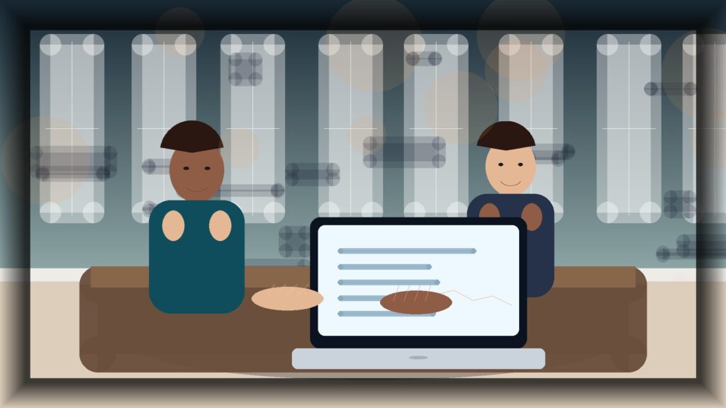 Imagem humanizada relacionada a Google Search Console