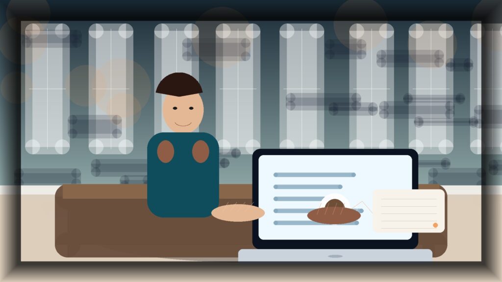 Imagem humanizada relacionada a Google Analytics