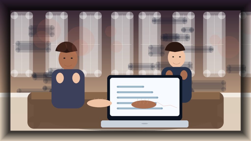Imagem humanizada relacionada a Hospedagem para WordPress