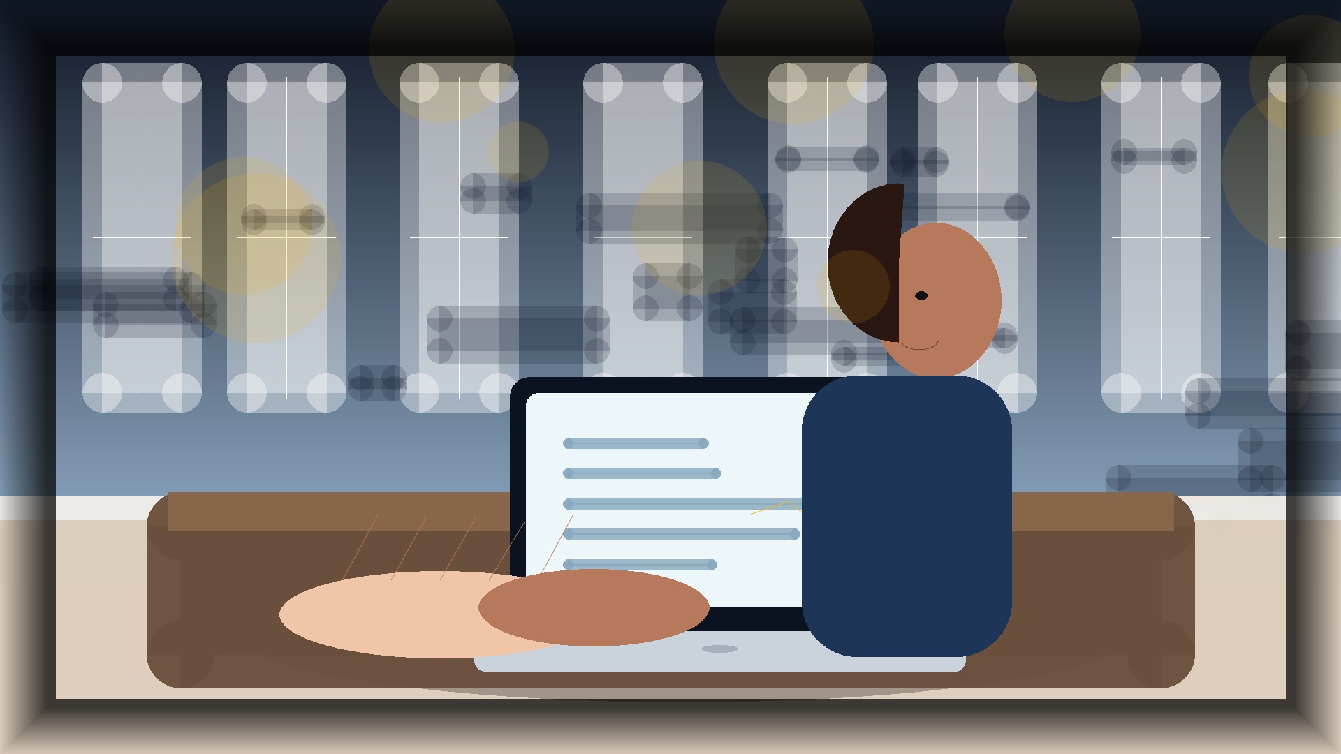 Imagem humanizada relacionada a Design de sites modernos