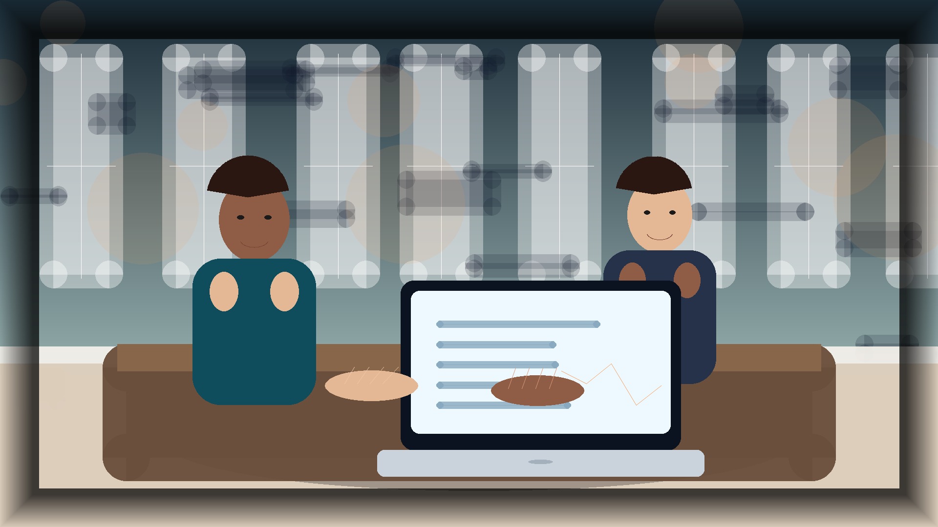 Imagem humanizada relacionada a Marketing digital para pequenas empresas