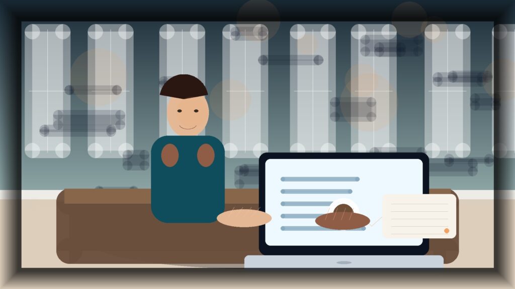 Imagem humanizada relacionada a Automação de marketing