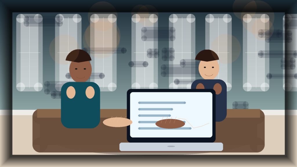 Imagem humanizada relacionada a Hospedagem para WordPress
