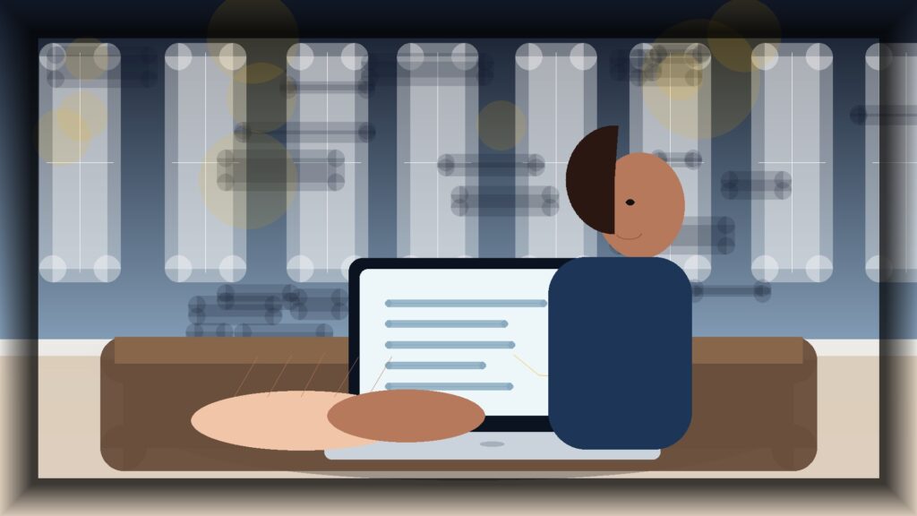 Imagem humanizada relacionada a Google Search Console