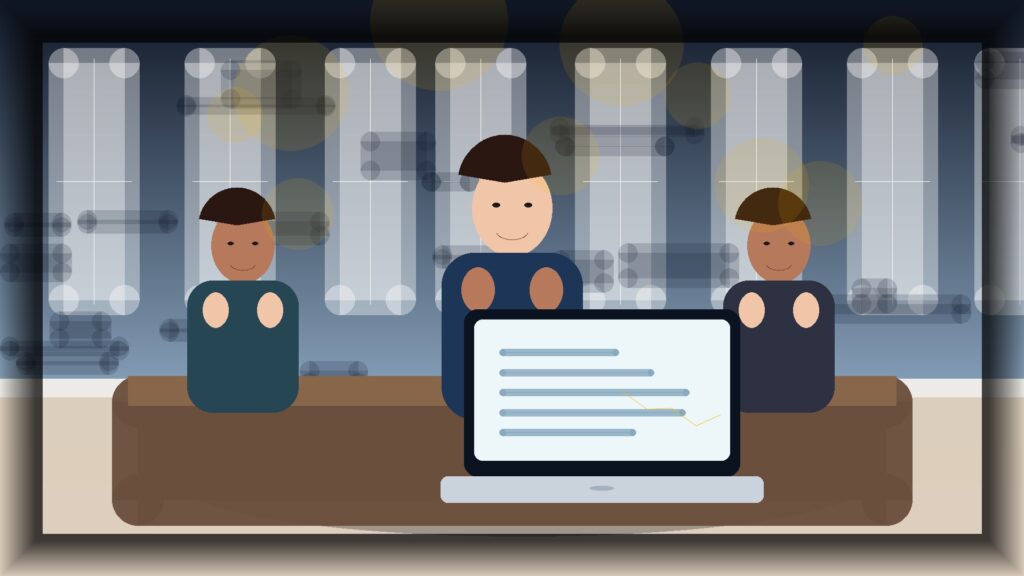 Imagem humanizada relacionada a Google Analytics