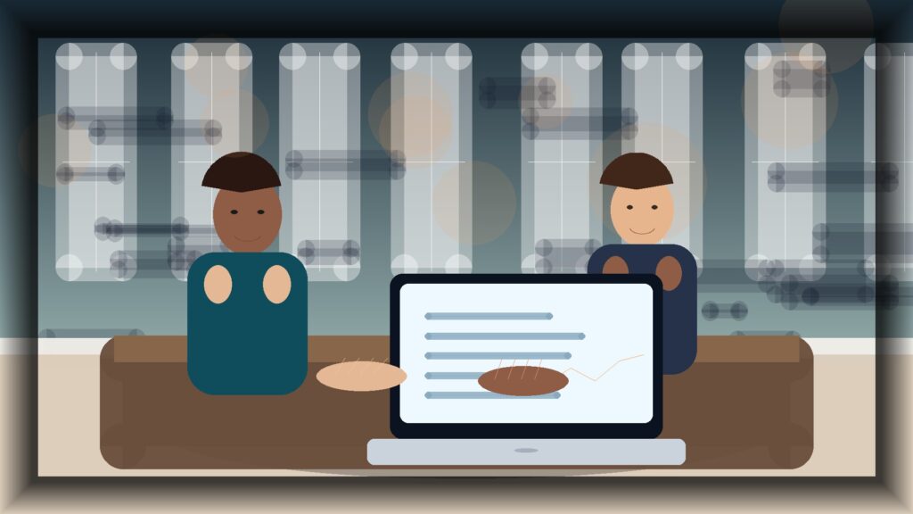 Imagem humanizada relacionada a Performance e velocidade de sites