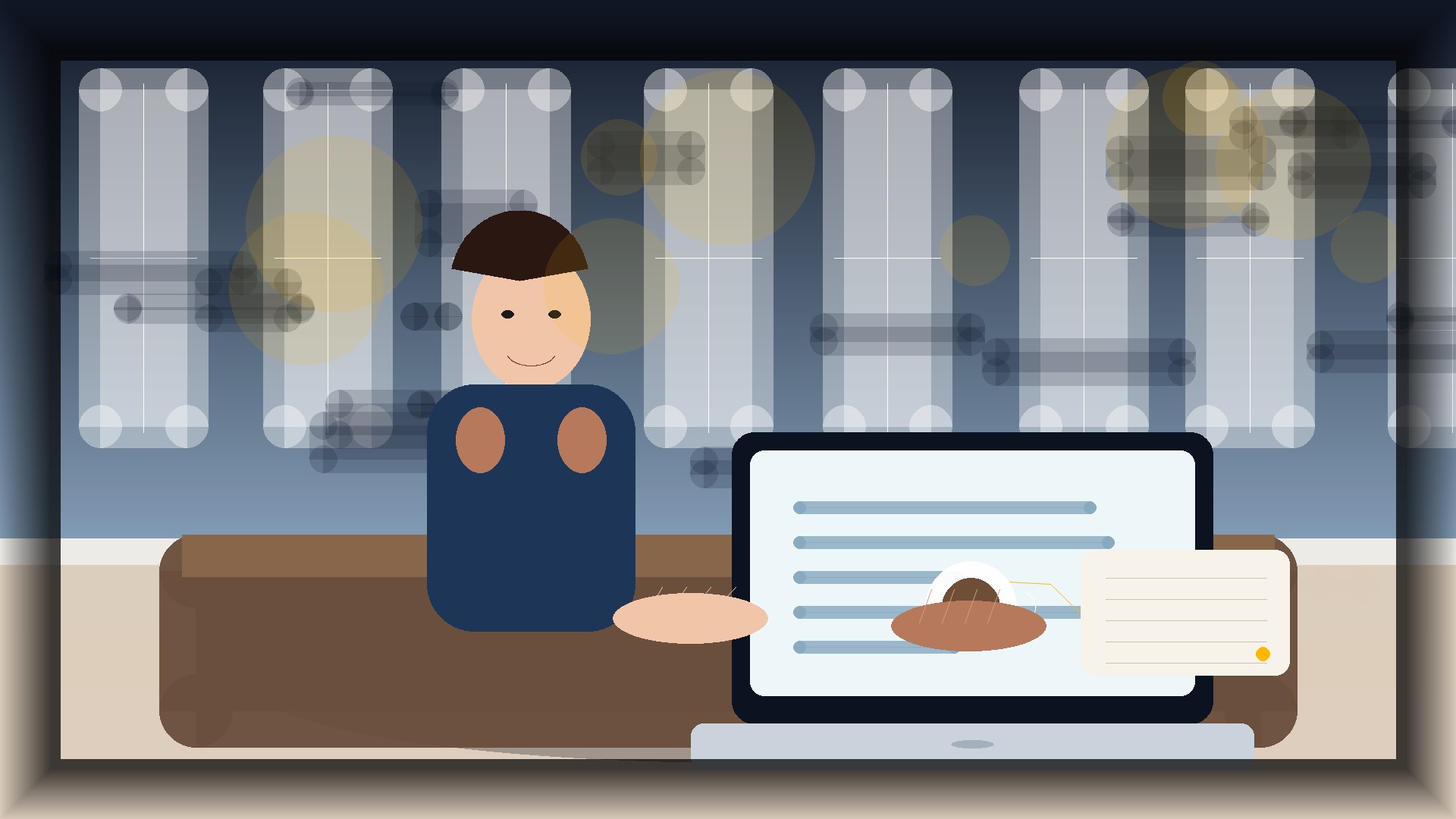 Imagem humanizada relacionada a SEO para WordPress