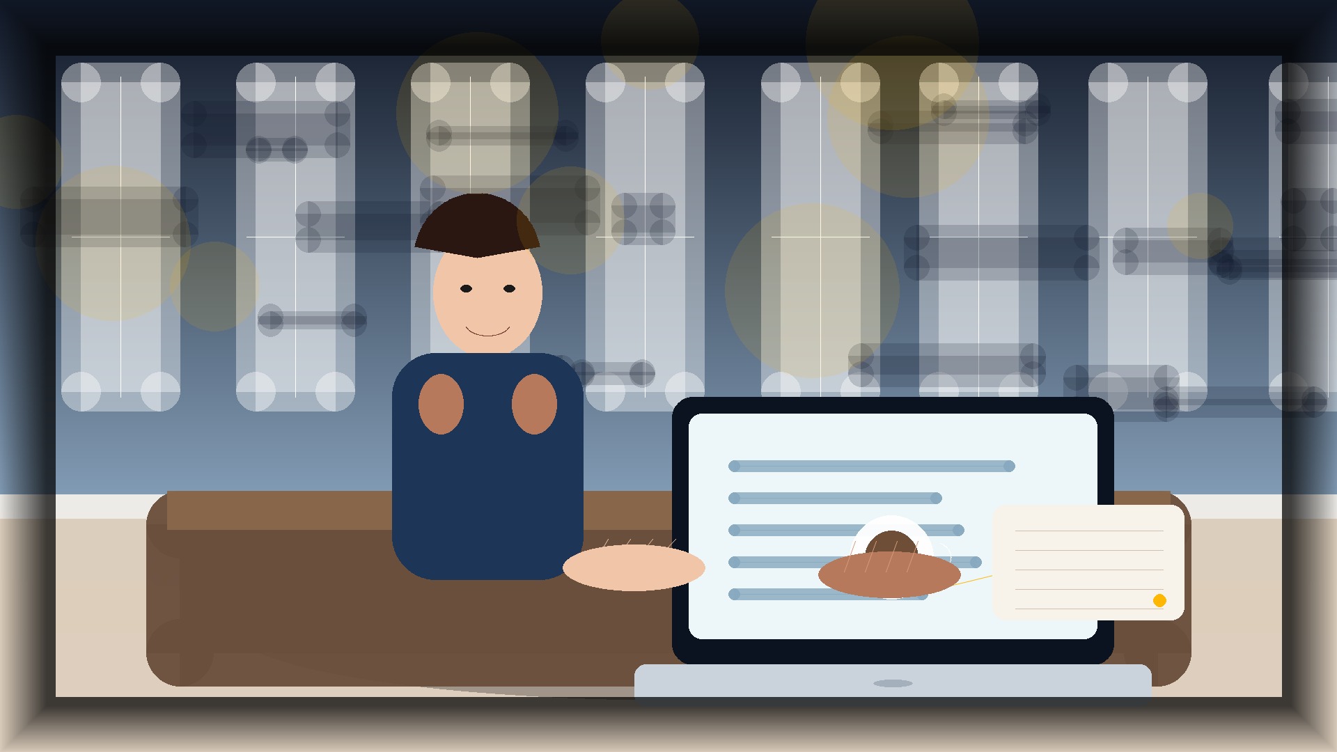 Imagem humanizada relacionada a SEO para e-commerce