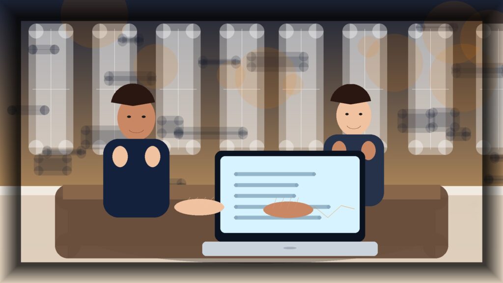 Imagem humanizada relacionada a Analytics e métricas digitais