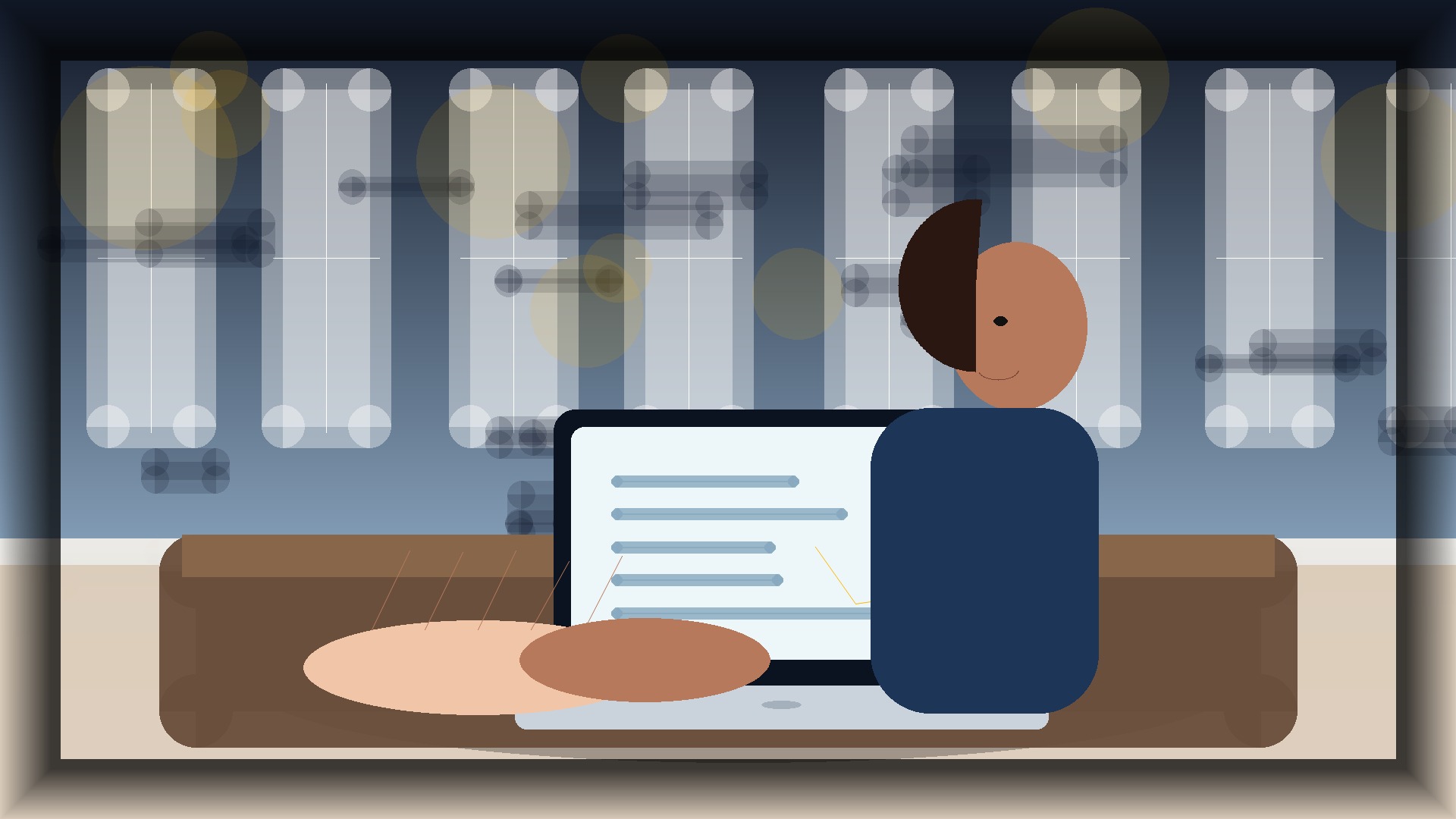 Imagem humanizada relacionada a Tendências de web design
