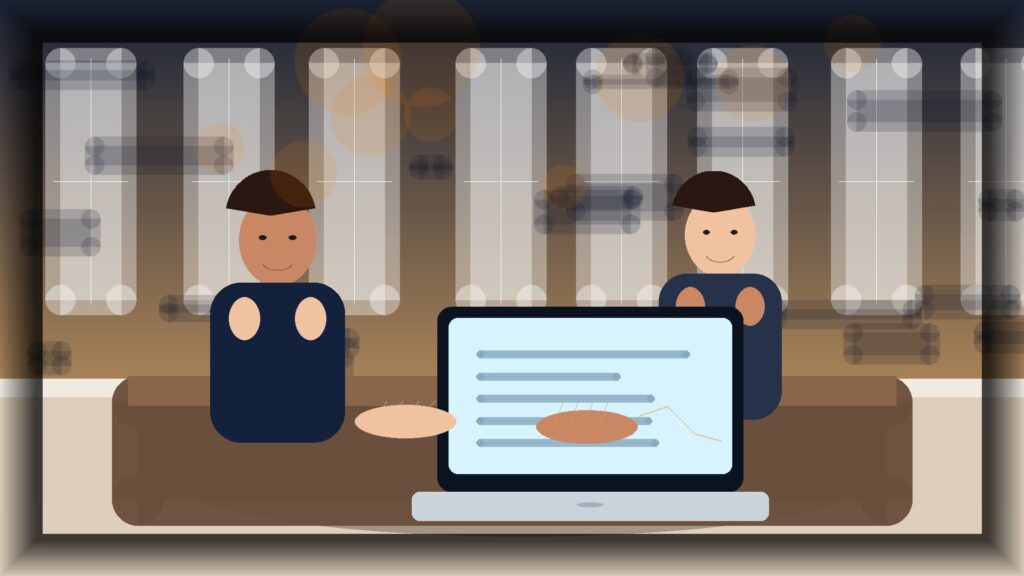 Imagem humanizada relacionada a Criação de lojas virtuais