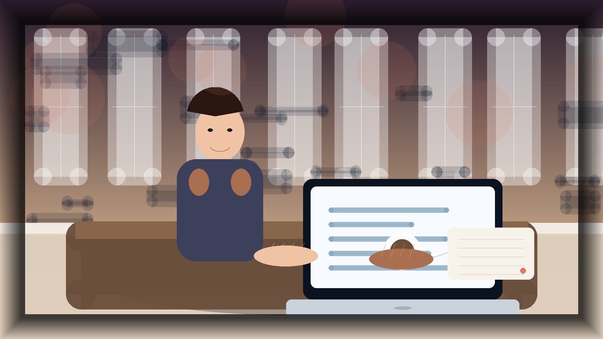 Imagem humanizada relacionada a Marketing digital para pequenas empresas