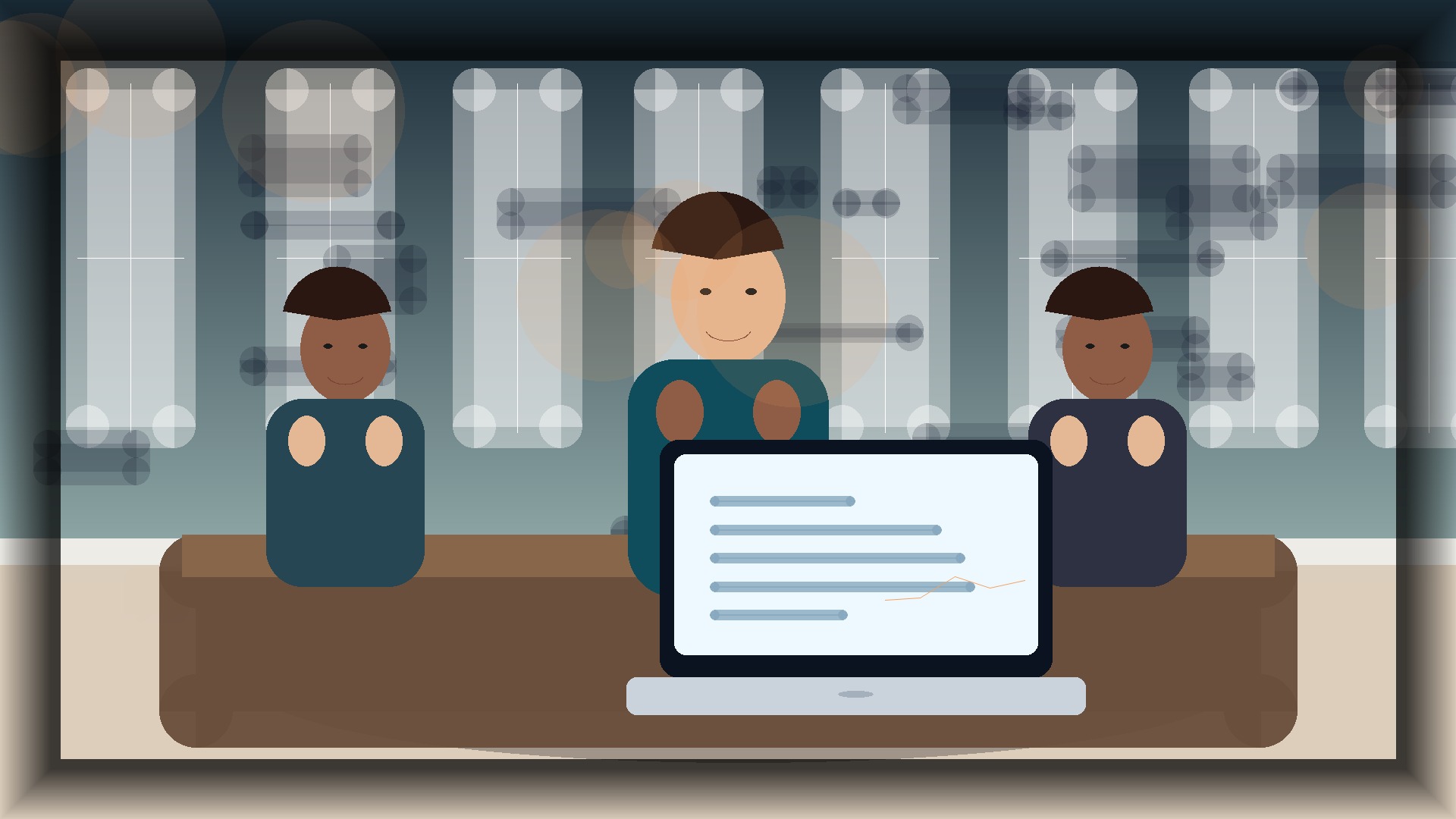 Imagem humanizada relacionada a Domínios e configuração de sites