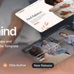 Calmind – Template HTML para Medicina