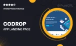 Codrop – Tema WordPress para Tecnologia e SaaS - Imagem 3