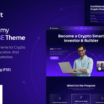 Cryptozet – Tema WordPress para Educação