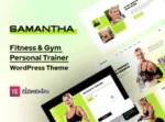Samantha – Tema WordPress para Fitness