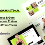 Samantha – Tema WordPress para Fitness