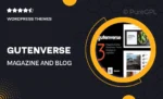 GutenVerse – Tema WordPress para Tecnologia e SaaS - Imagem 2