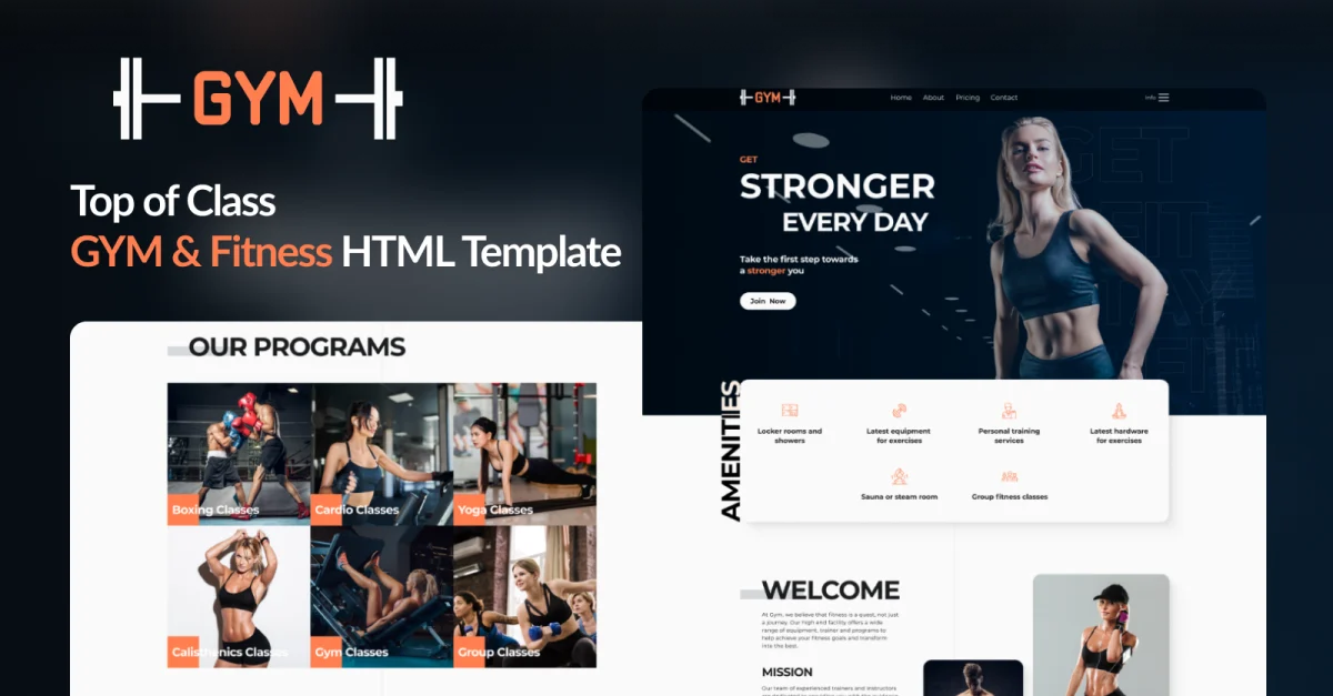 Cargonz – Template HTML para Fitness galeria Cargon – Tema WordPress para Fitness - Imagem 1