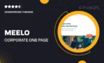 Meelo – Tema WordPress para Landing Page - Imagem 2