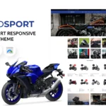 Motosport – Tema Shopify para E-commerce