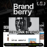 Brandberry – Tema WordPress com Elementor para Marketing e Agência - Imagem 2